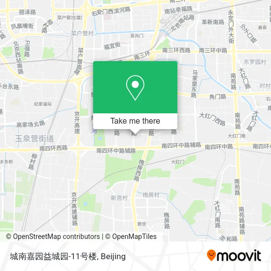 城南嘉园益城园-11号楼 map