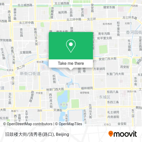 旧鼓楼大街/清秀巷(路口) map
