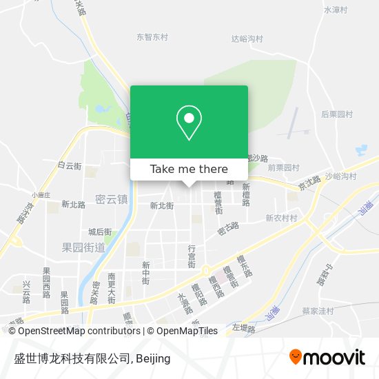 盛世博龙科技有限公司 map