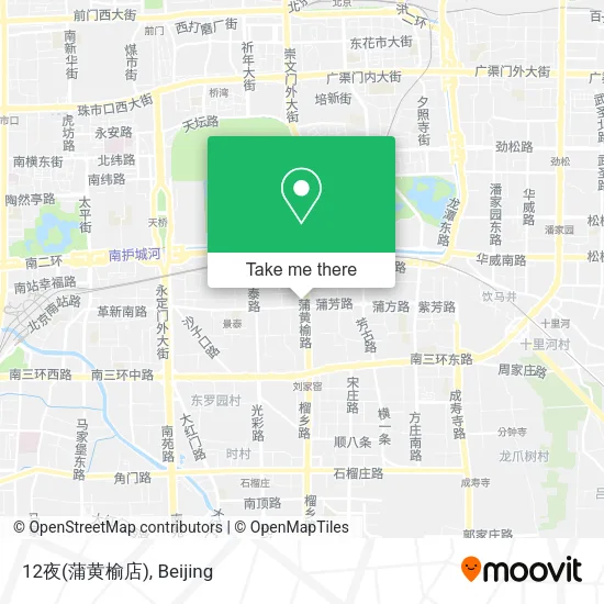 12夜(蒲黄榆店) map