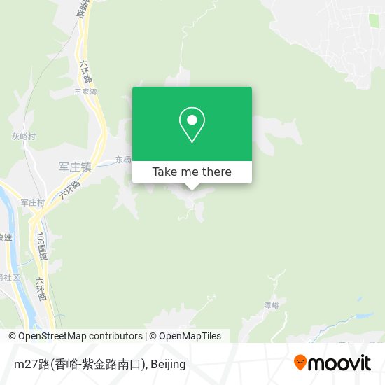 m27路(香峪-紫金路南口) map