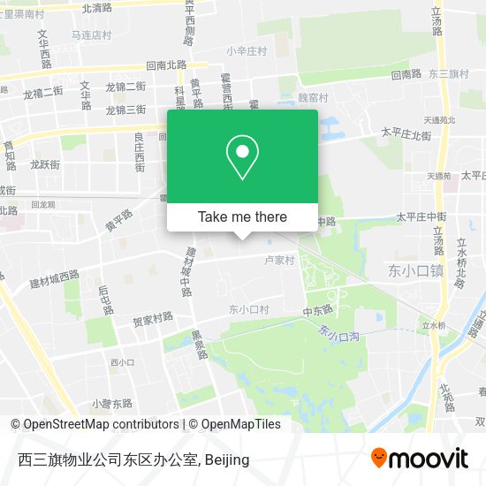 西三旗物业公司东区办公室 map