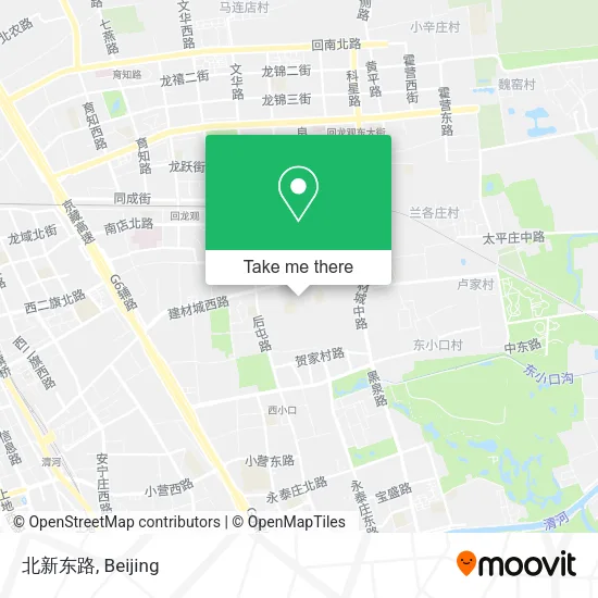 北新东路 map
