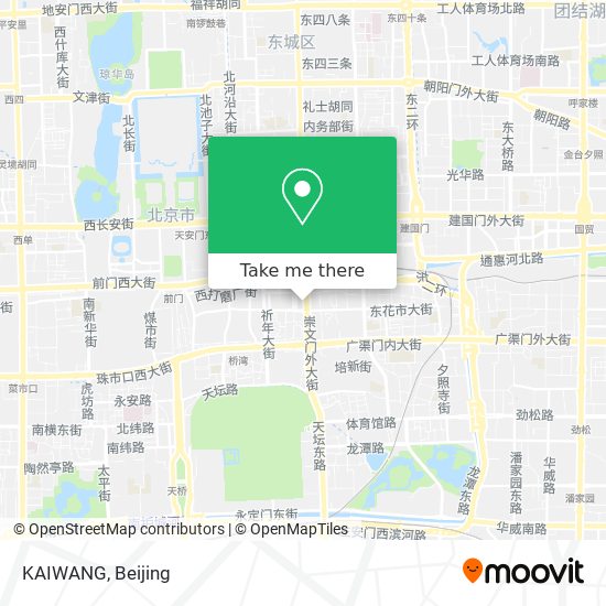 KAIWANG map