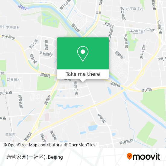 康营家园(一社区) map