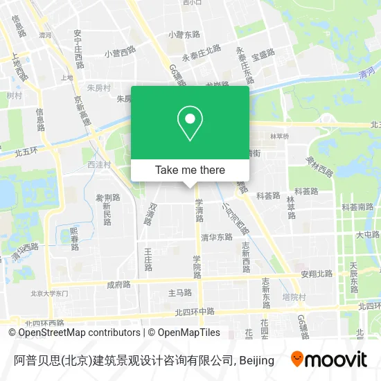 阿普贝思(北京)建筑景观设计咨询有限公司 map