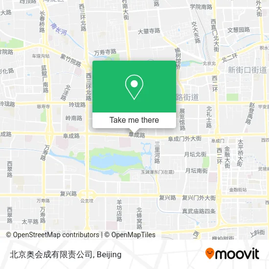 北京奥会成有限责公司 map