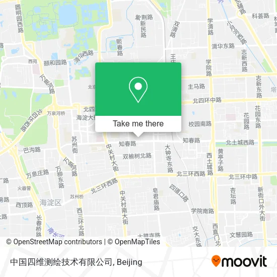 中国四维测绘技术有限公司 map