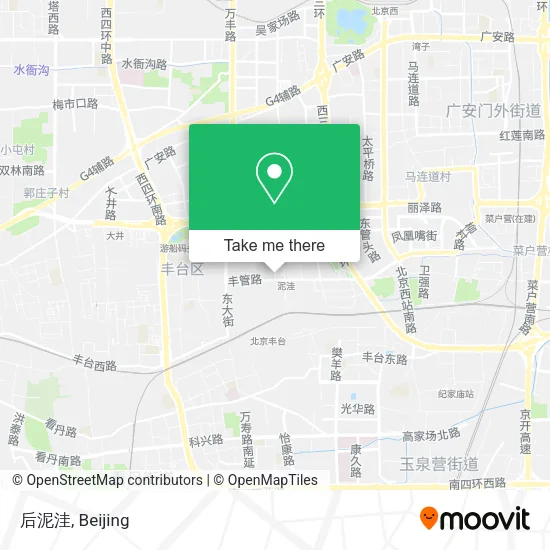后泥洼 map