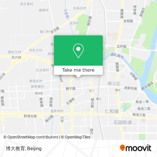 博大教育 map