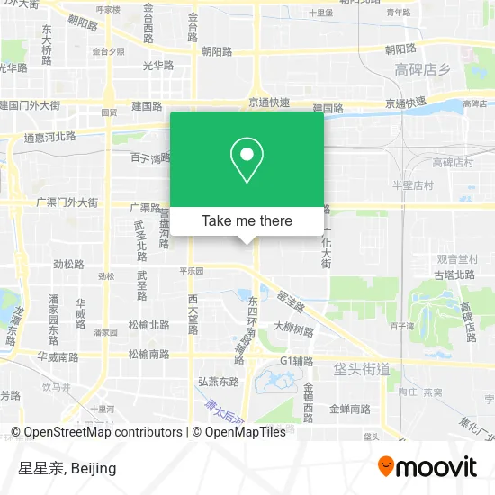 星星亲 map