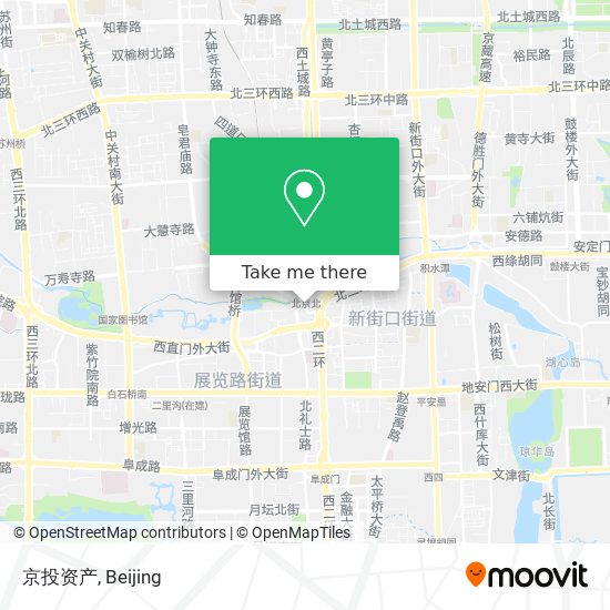 京投资产 map