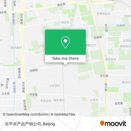 乐平农产品产销公司 map