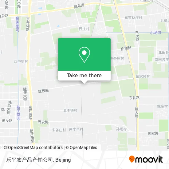 乐平农产品产销公司 map