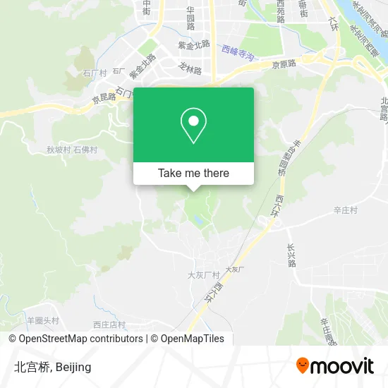 北宫桥 map