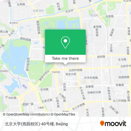 北京大学(燕园校区)-40号楼 map