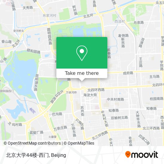 北京大学44楼-西门 map