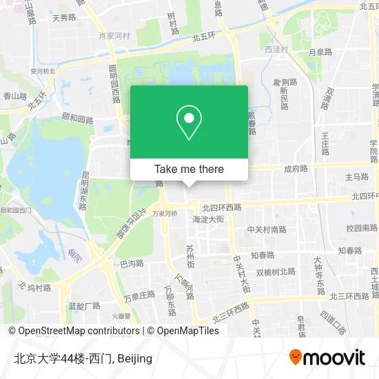 北京大学44楼-西门 map