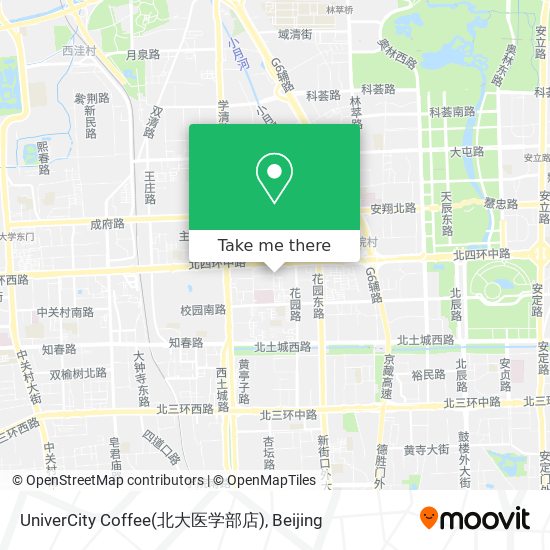 UniverCity Coffee(北大医学部店) map