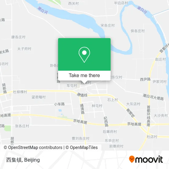 西集镇 map