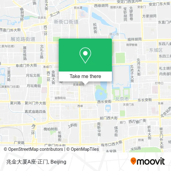 兆金大厦A座-正门 map