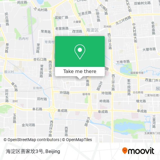 海淀区善家坟3号 map