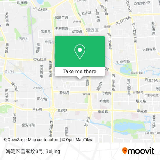 海淀区善家坟3号 map