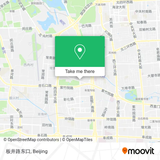 板井路东口 map