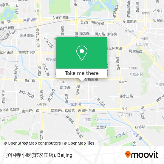 护国寺小吃(宋家庄店) map