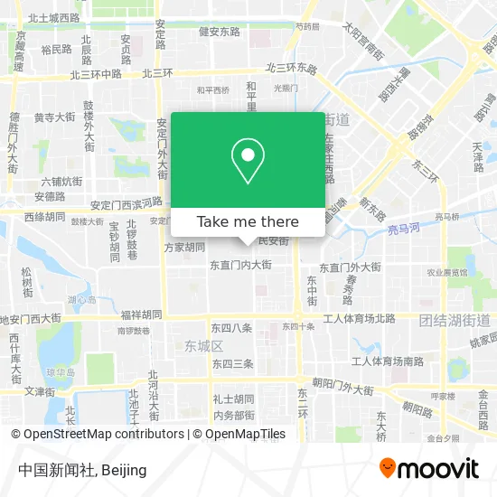中国新闻社 map