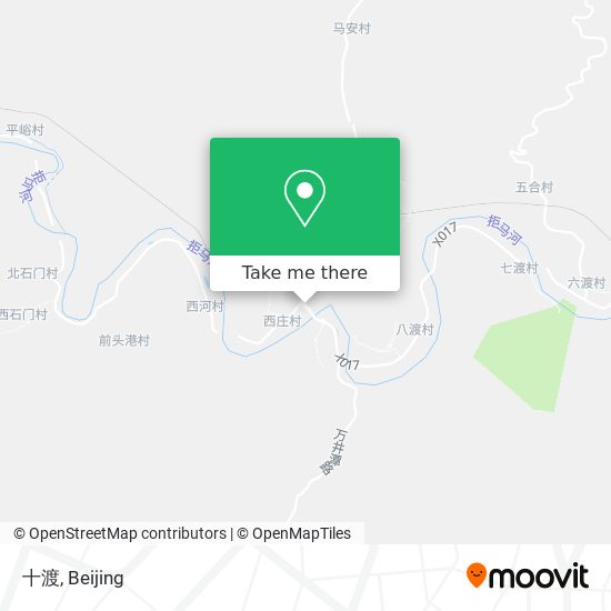 十渡 map