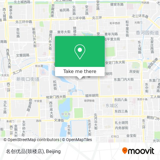 名创优品(鼓楼店) map
