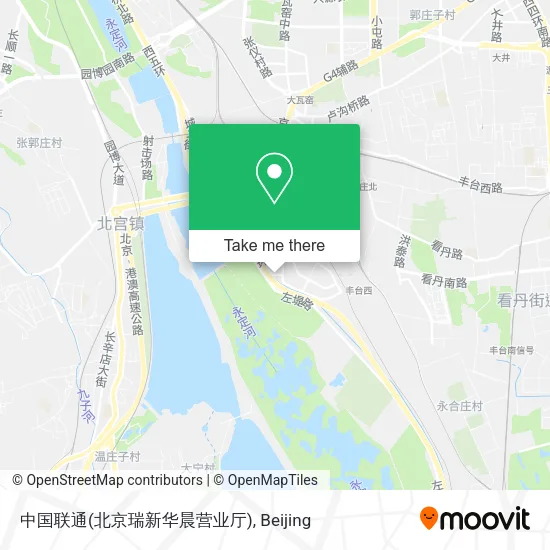 中国联通(北京瑞新华晨营业厅) map