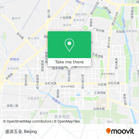 盛源五金 map