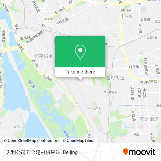 天利公司五金建材供应站 map