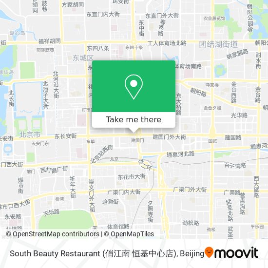 South Beauty Restaurant (俏江南 恒基中心店) map