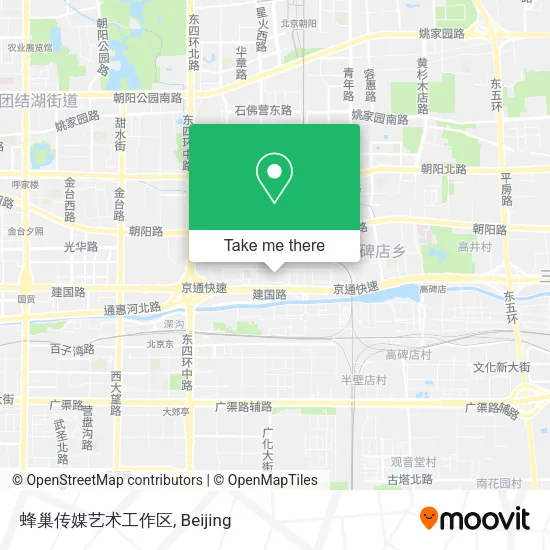 蜂巢传媒艺术工作区 map