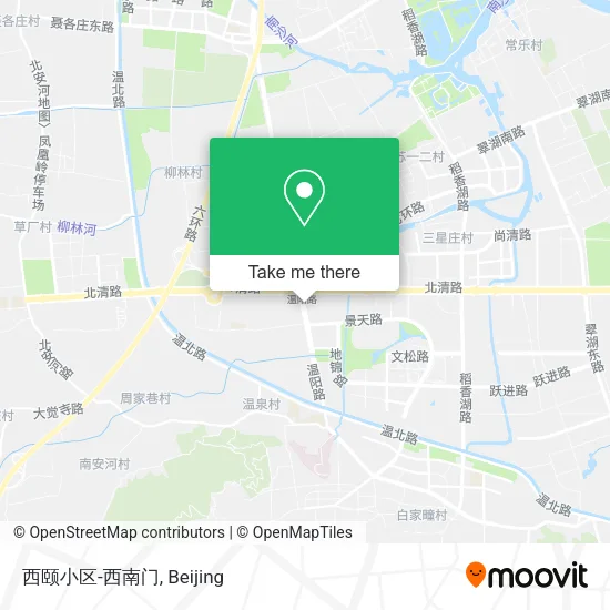 西颐小区-西南门 map