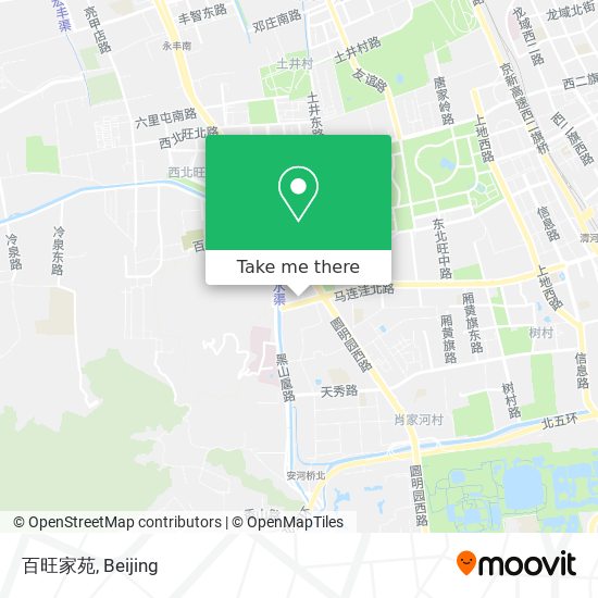 百旺家苑 map