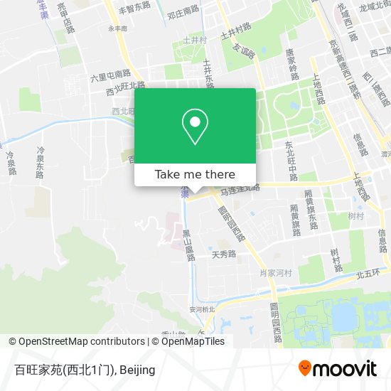 百旺家苑(西北1门) map