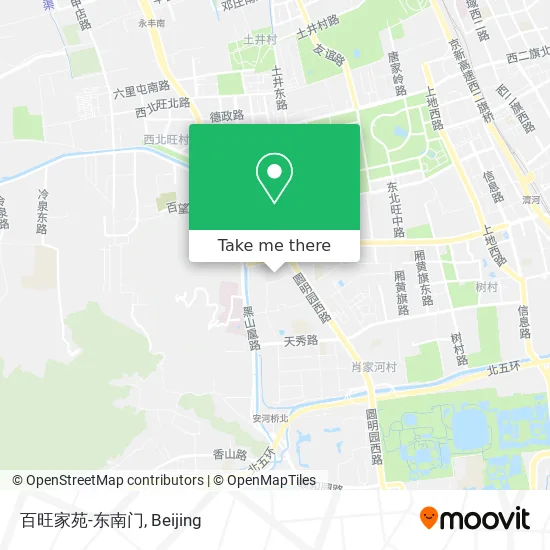 百旺家苑-东南门 map