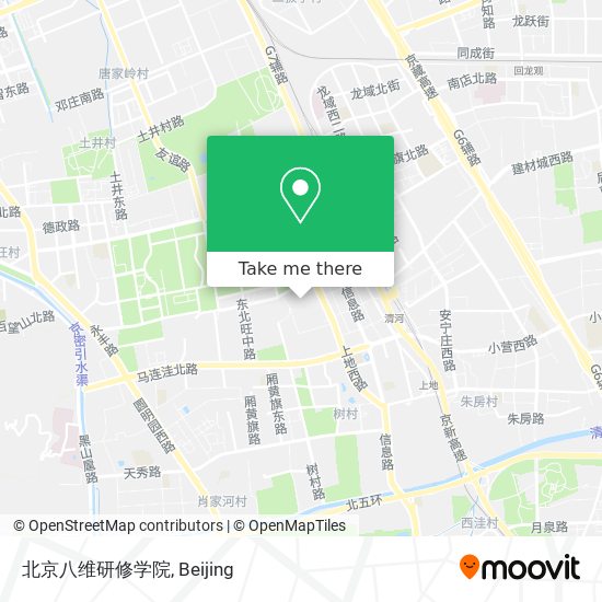 北京八维研修学院 map