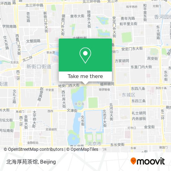 北海厚苑茶馆 map