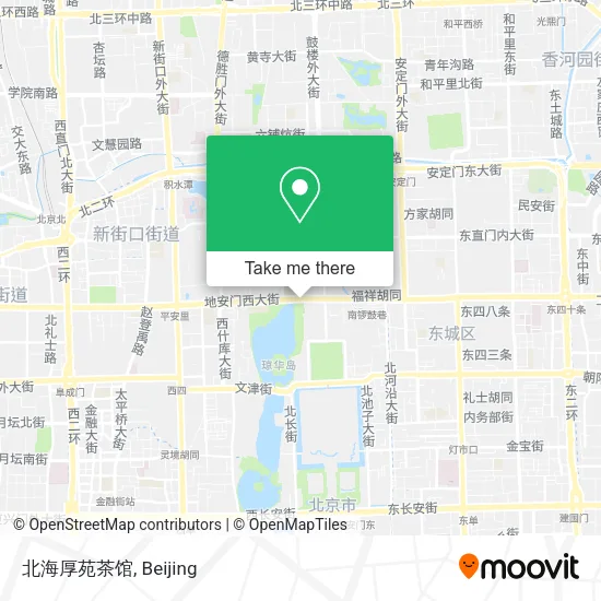 北海厚苑茶馆 map