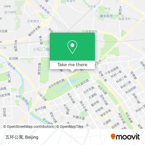 五环公寓 map