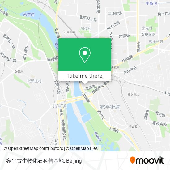 宛平古生物化石科普基地 map
