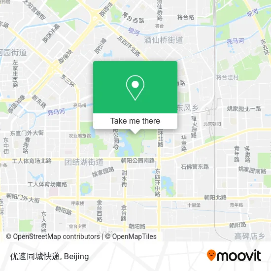 优速同城快递 map