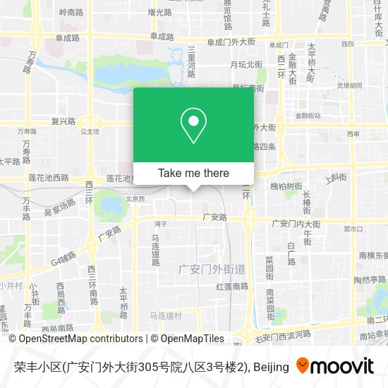 荣丰小区(广安门外大街305号院八区3号楼2) map