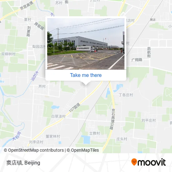 窦店镇 map