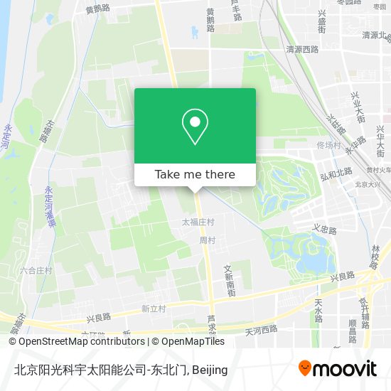 北京阳光科宇太阳能公司-东北门 map
